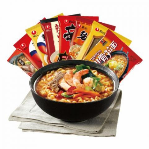 經典8連包 分享裝 拉面禮袋 968g