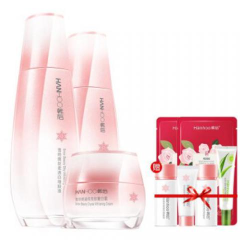 韓后（Hanhoo）雪玲瓏美白淡化斑化妝品套裝